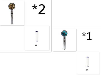 Buy Shower Head Water Saving – 360° Rotating ABS Rain Nozzle