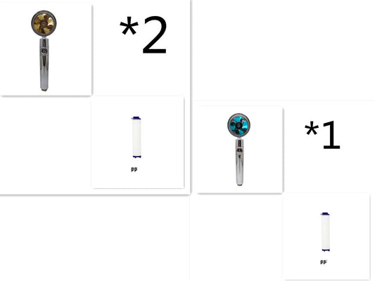 Buy Shower Head Water Saving – 360° Rotating ABS Rain Nozzle