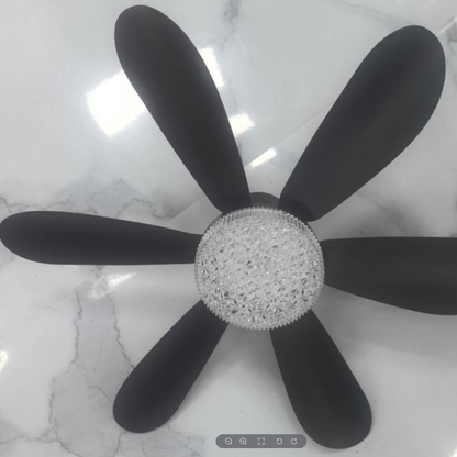 E27 Screw Mount Smart Ceiling Fan with Light