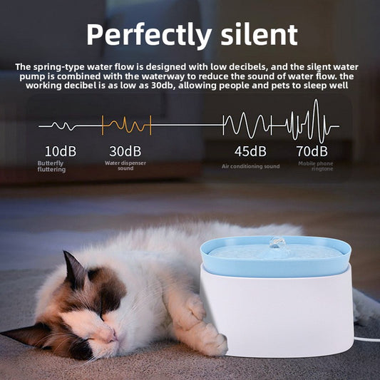 Cat Water Fountain for Fresh Filtered Drinking Water