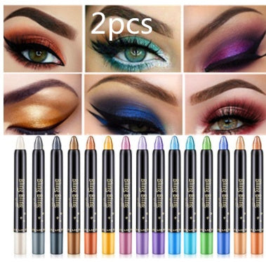 Pearlescent Silkworm Eyeshadow Pen Long-Lasting Shiny Gel