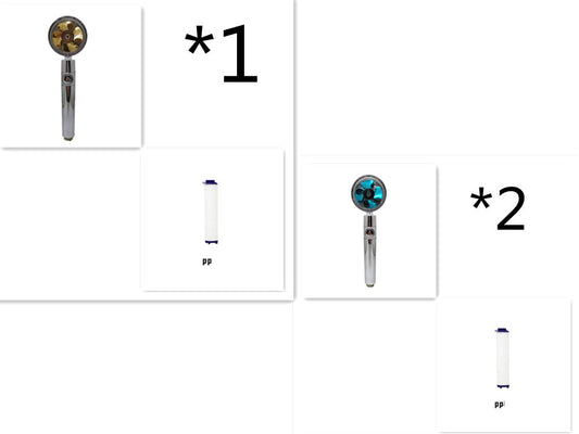 Buy Shower Head Water Saving – 360° Rotating ABS Rain Nozzle