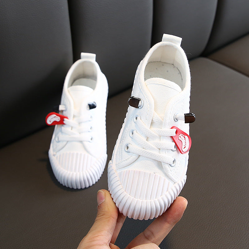 Buy Autumn Korean Style Children's Candy Colored Canvas Shoes