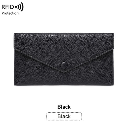 RFID Anti-Theft Women’s Wallet New Stylish Security Wallet