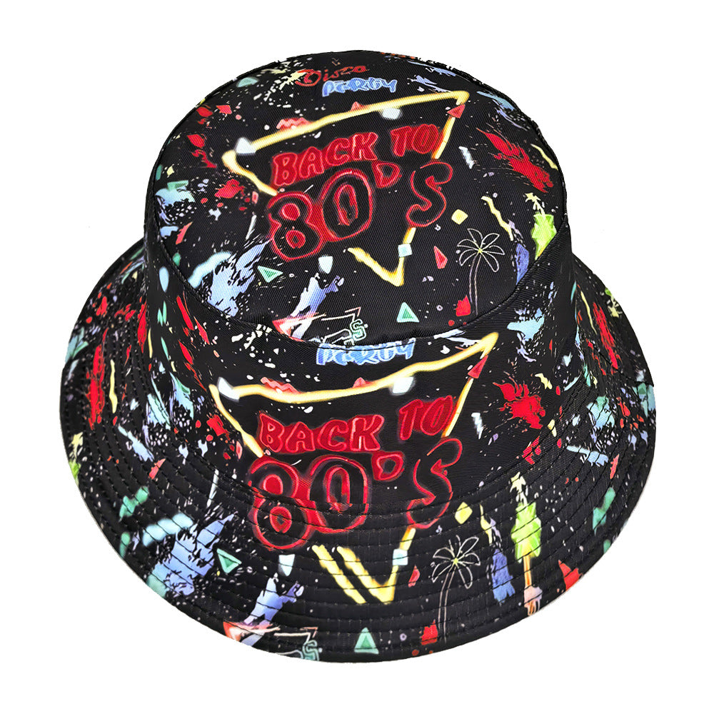 Buy Spring Printed Fisherman Hat Reversible Bucket Hat Online