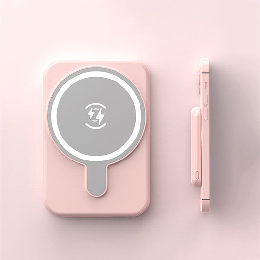 Buy 5000mAh Mini Magnetic Wireless Power Bank Portable Charger