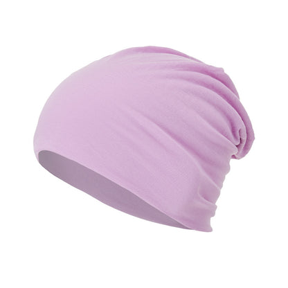 Buy Solid Color Slouchy Beanie – All-Season Knitted Wrap Hat