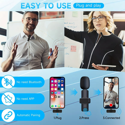 Omnidirectional Wireless Mic for Interviews and Podcasts