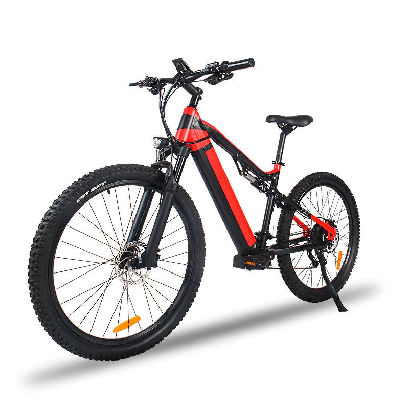 Buy Red 500W Electric Ebike 27.5 Inch Mountain Bike 48V Bafang