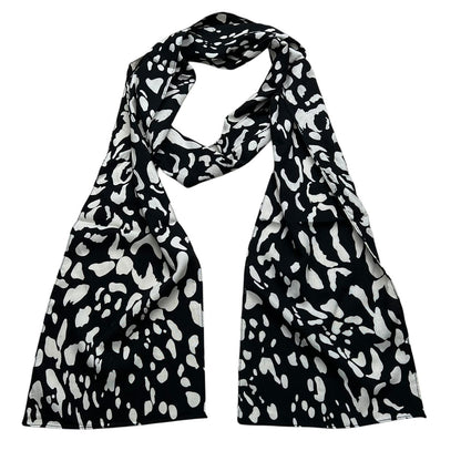 2pcs Abstract Long Scarf Bold Gallery Print for All Occasions