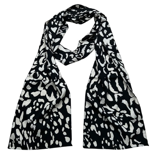 2pcs Abstract Long Scarf Bold Gallery Print for All Occasions