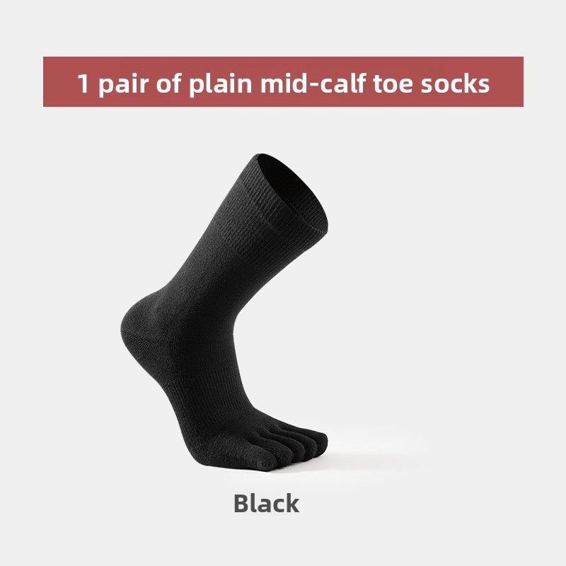 Women's Merino Wool Five-Toe Sports Socks Warm Daily Wear
