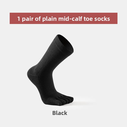 Women's Merino Wool Five-Toe Sports Socks Warm Daily Wear