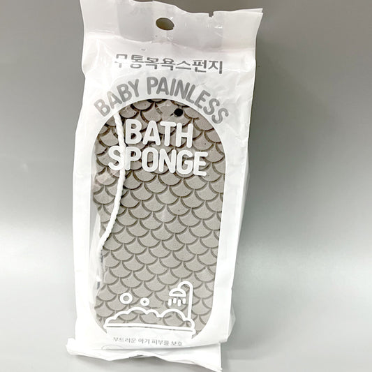Kids Bath Scrubber for Gentle Shower and Body Cleaning Use