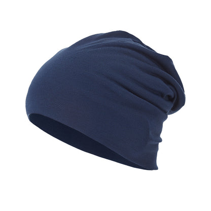 Buy Solid Color Slouchy Beanie – All-Season Knitted Wrap Hat
