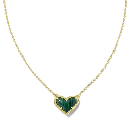 Buy Girls & Women Cubic Zirconia Heart Necklace Chic & Sparkling