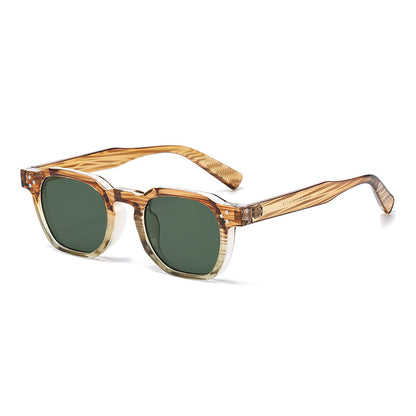 Fashion Round Frame Studded Sunglasses for Eye Protection