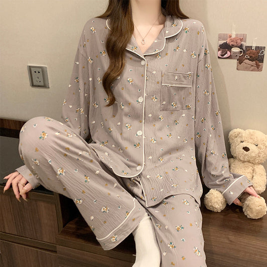 Buy High-Value Korean-Style Wrinkled Fabric Women’s Suit Set