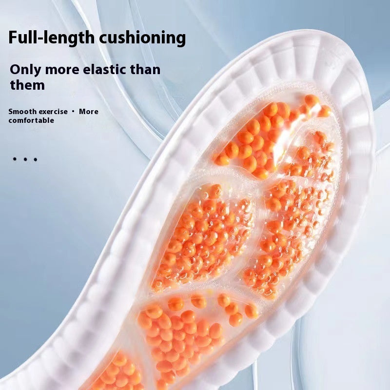 Men’s Soft Bottom Sports Insole – Breathable Shock-Absorbing