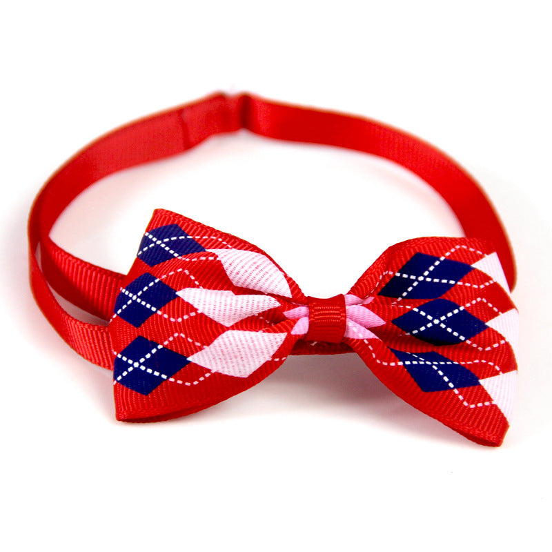 Buy Plaid Pet Tie Scarf for Cats & Dogs Fashion Accessories