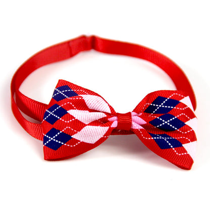 Buy Plaid Pet Tie Scarf for Cats & Dogs Fashion Accessories