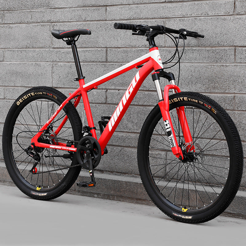 Buy Mountain Bike Bicycle 24 26 Inch Disc Brake Shock Absorption