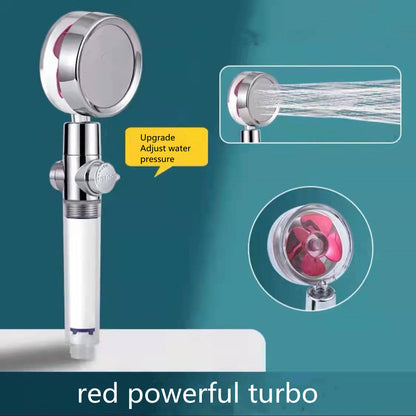 Buy Shower Head Water Saving – 360° Rotating ABS Rain Nozzle