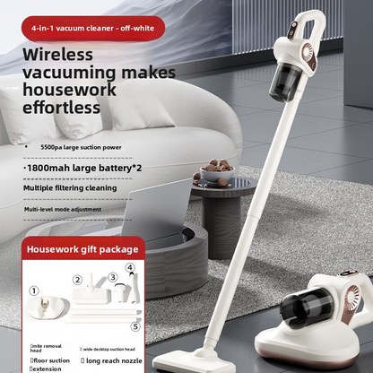 Wireless Handheld Vacuum Cleaner With Mite Removal Daily Use