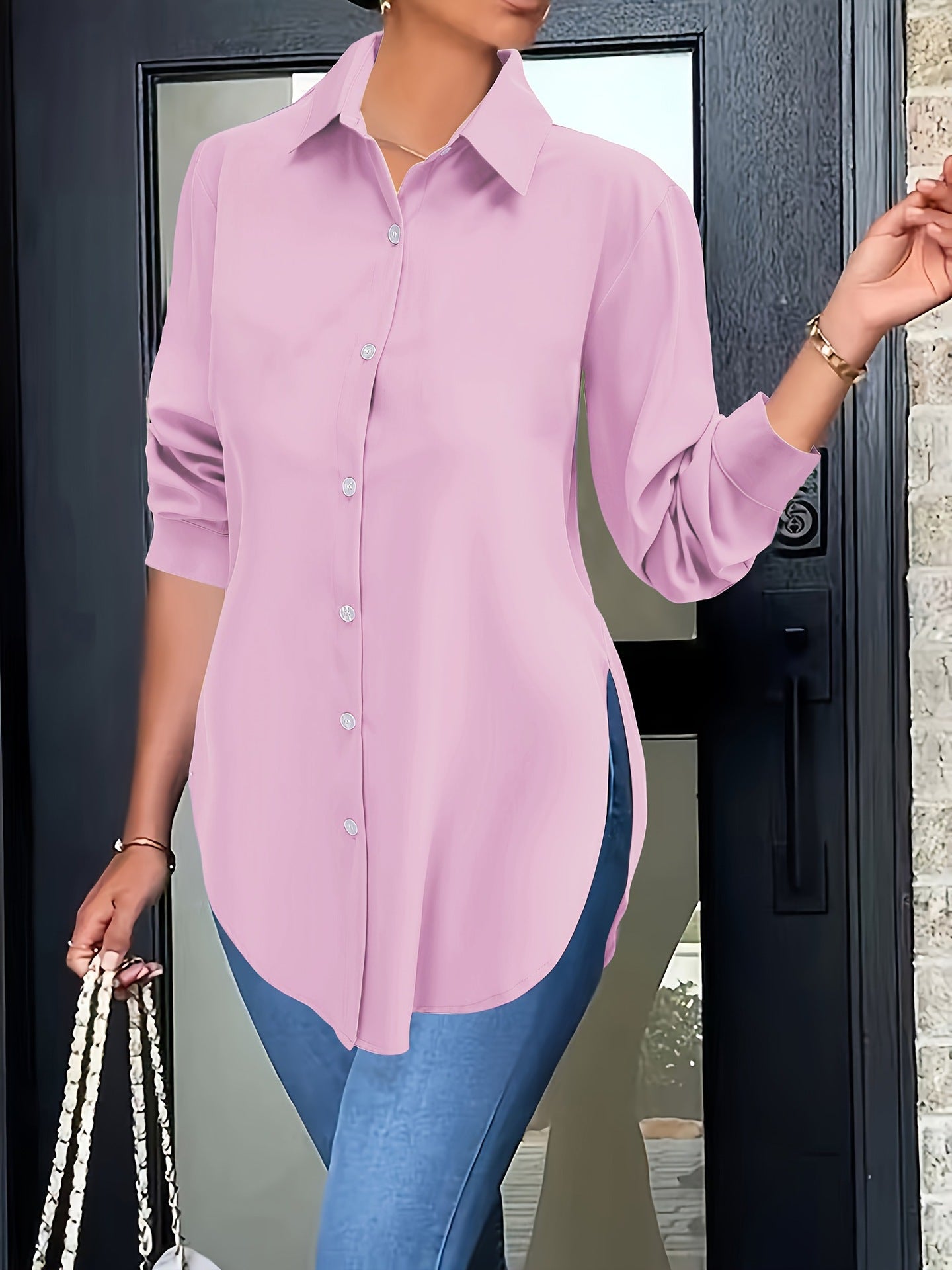 Ladies Long Sleeved Shirts – Elegant Comfortable and Perfect for Everyday Wear