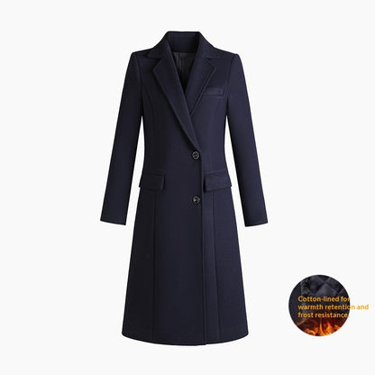 Woolen Coat for Formal Work Attire at Banks & Jewelry Stores