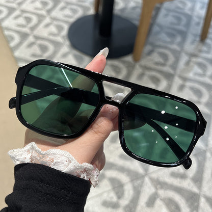 Double Beam Candy Color Sunglasses for Chic Summer Style