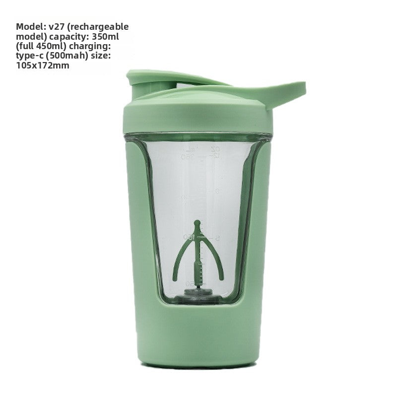 Electric Protein Shaker Cup with Mixing Function Smooth Mix