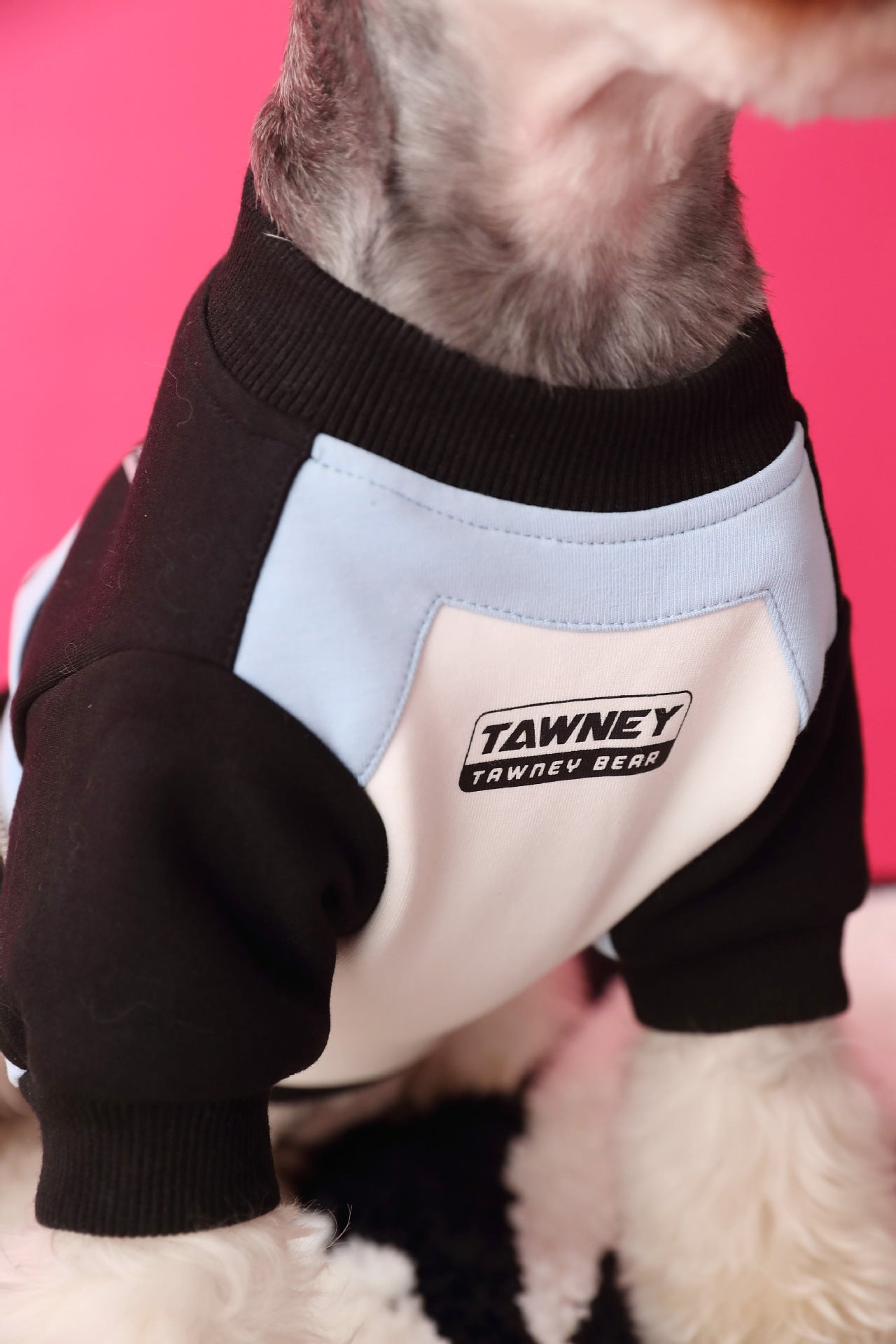Buy Dog Clothes Stitching Zipper Pullover Sweater Warm Outfit