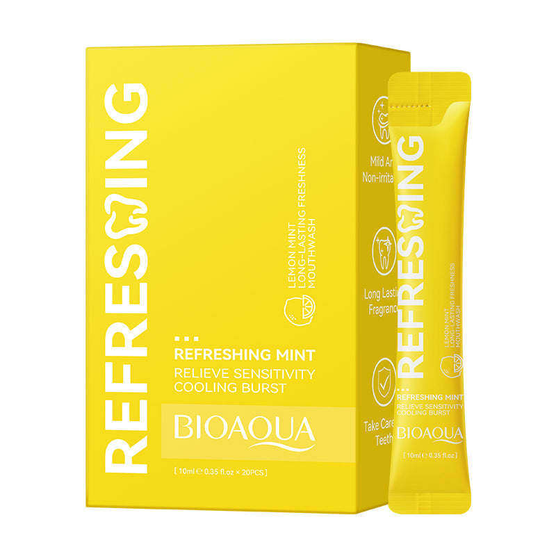 Bioaoua Fresh Mouthwash Portable Oral Rinse for Everyday Care