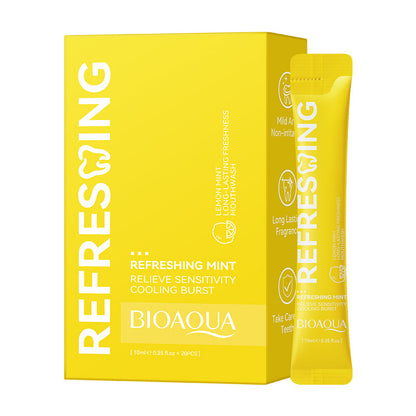 Bioaoua Fresh Mouthwash Portable Oral Rinse for Everyday Care