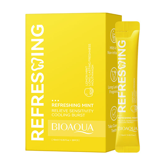 Bioaoua Fresh Mouthwash Portable Oral Rinse for Everyday Care