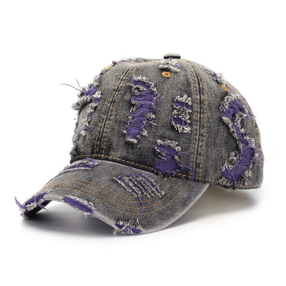 Buy Ripped-Line Letter Sun Hat for Men & Women – Casual Wear