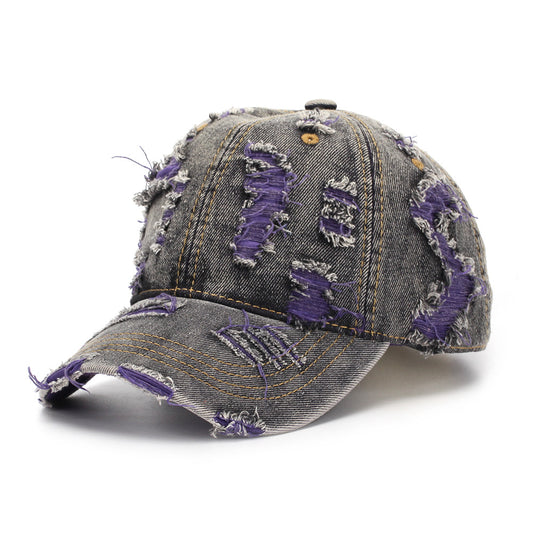 Buy Ripped-Line Letter Sun Hat for Men & Women – Casual Wear