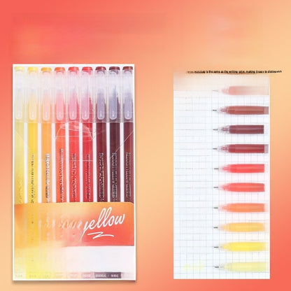 Morandi Color Gel Pens for Journaling Notes and Study Set