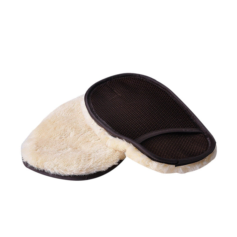 Buy Car Wash Glove with Microfiber & Sponge for Gentle Cleaning
