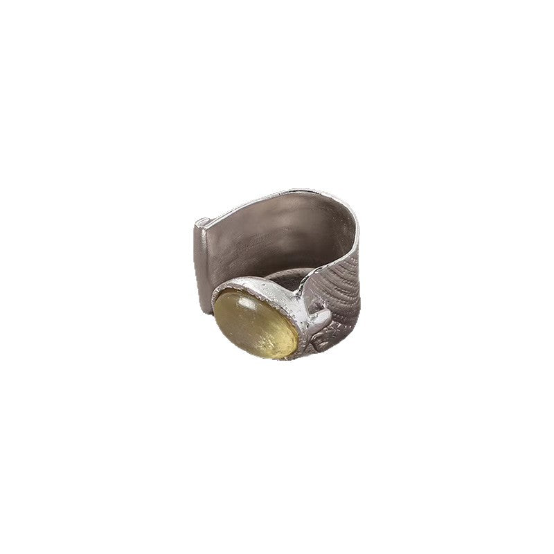 Buy Star Trace Wide Band Ring Vintage Artistic Style Jewelry