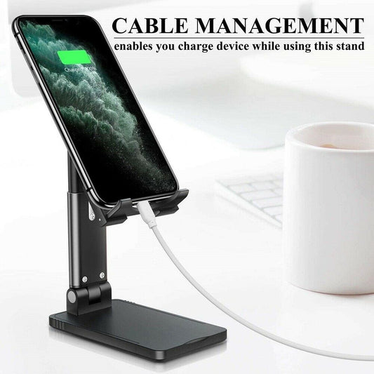 Cell Phone Stand Desktop Holder Foldable Extend Tablet Stand