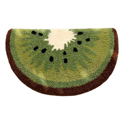 Buy Kiwi Fruit Bath Mats Cute Absorbent Bathroom Rugs