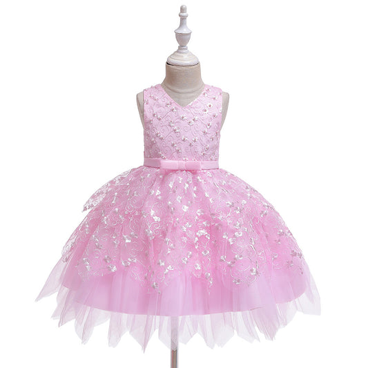 Baby Girls’ Dresses for Kindergarten Middle & Small Children
