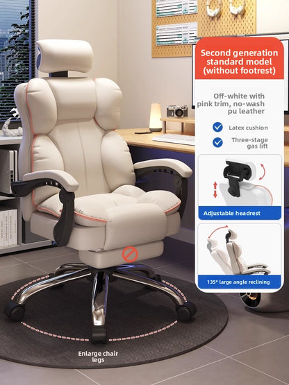 Adjustable Lumbar Support Ergonomic Office Chair for Comfort