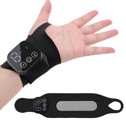 EMS Wrist Massager for Wrist Pain Relief & Heat Therapy