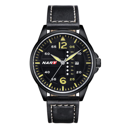 Buy Stylish Quartz Watch with Sophisticated Dial for Men