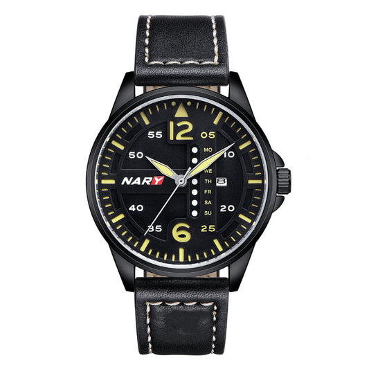 Buy Stylish Quartz Watch with Sophisticated Dial for Men
