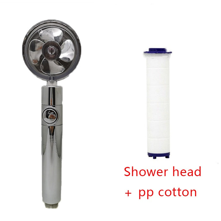 Buy Shower Head Water Saving – 360° Rotating ABS Rain Nozzle