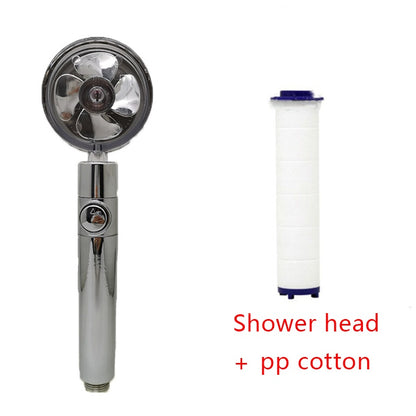 Buy Shower Head Water Saving – 360° Rotating ABS Rain Nozzle